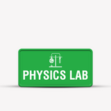 Physics Lab - Indoor Sign - Campus Directional Signs