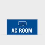 A/C Room - Indoor Hotel Sign - Signage for Restaurants