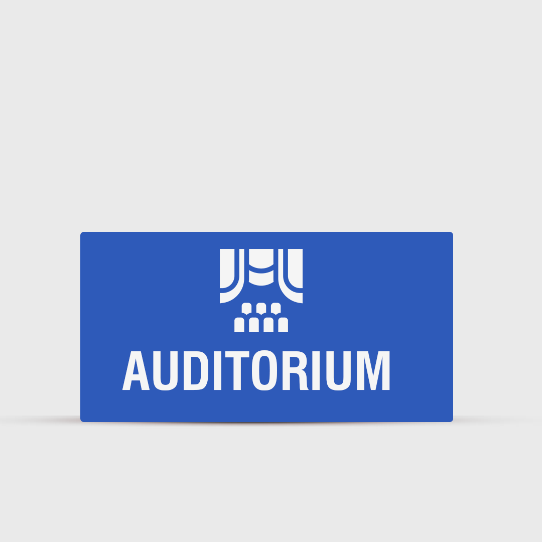 Auditorium - Indoor Sign - Campus Directional Signs