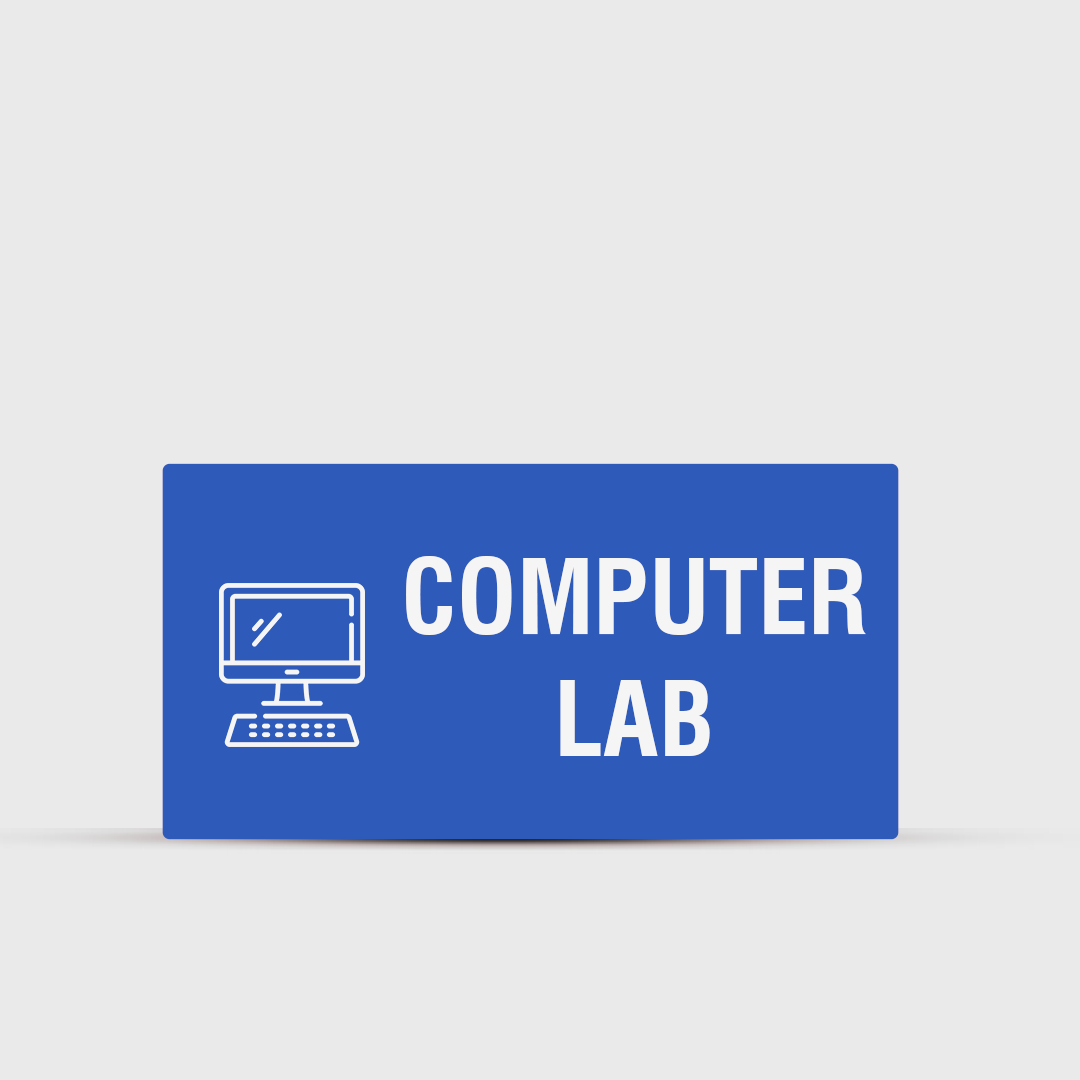 Computer Lab - Indoor Sign - Campus Directional Signs