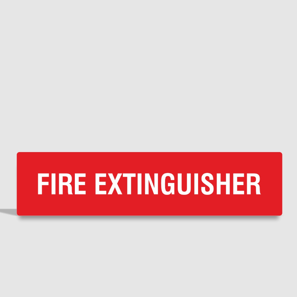 Fire Extinguisher - Safety Sign - Warning & Safety Signs