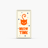 Meow Time - Cute Cat Sign | Custom Pet Signs