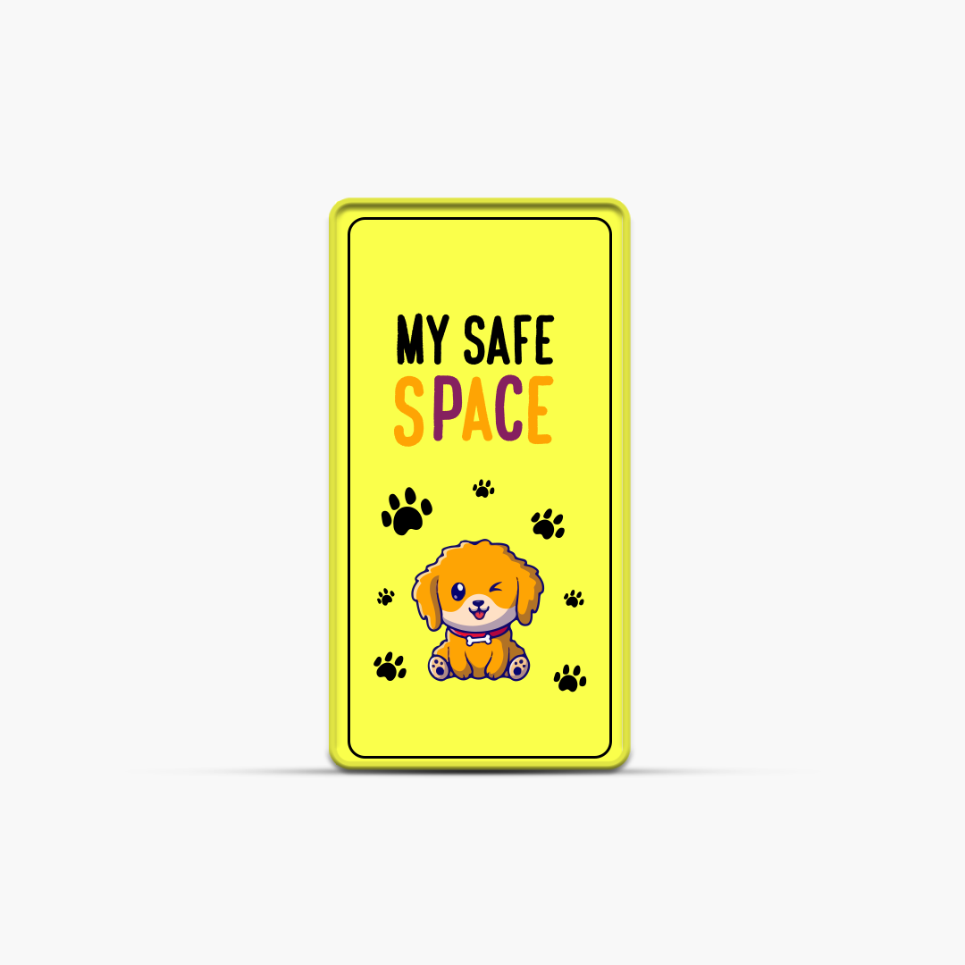 My Safe Space- Cute Cat Signs | Custom Pet Signs