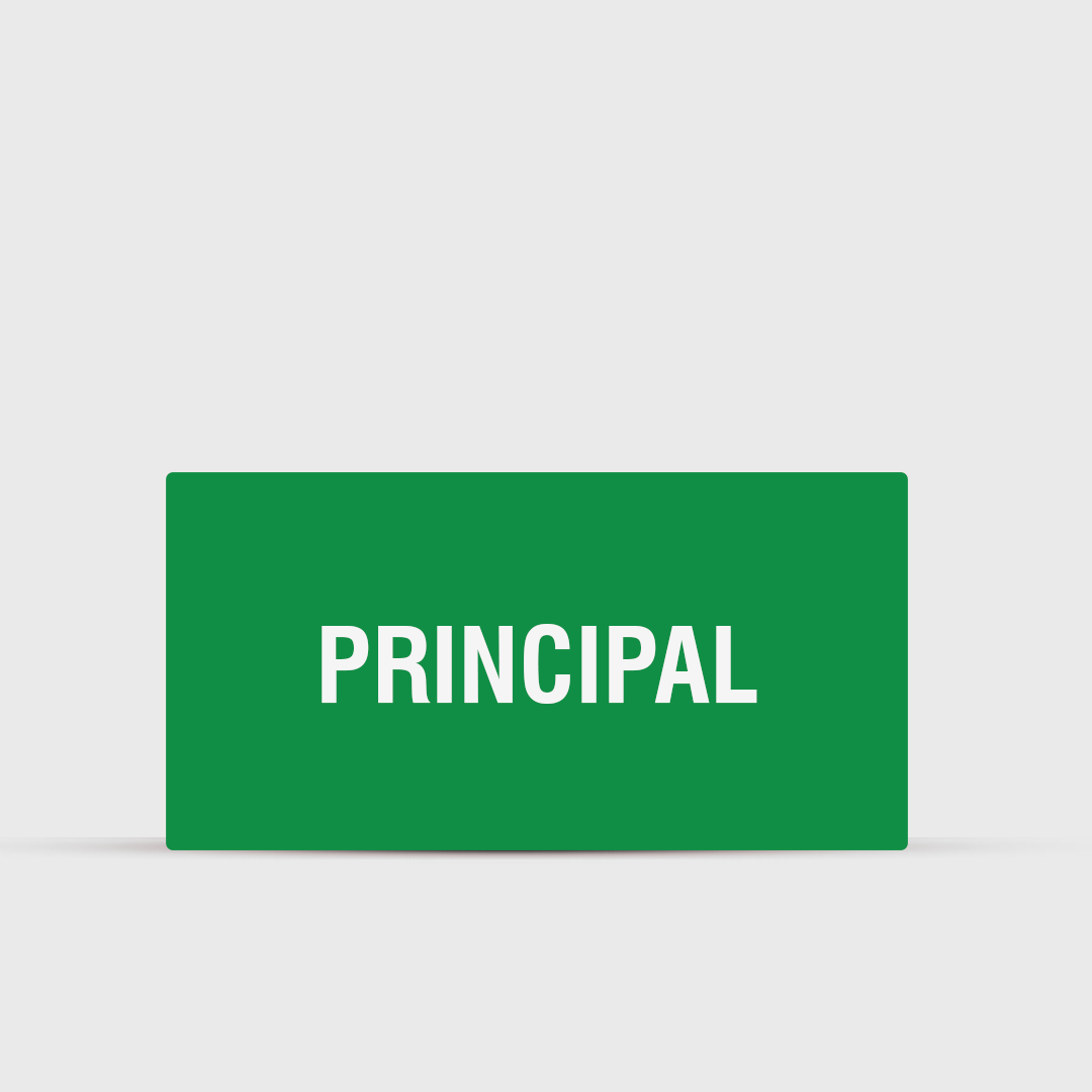 Principal - Indoor Sign - Campus Directional Signs