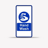 Hand Wash - Indoor Hotel Sign - Signage for Restaurants