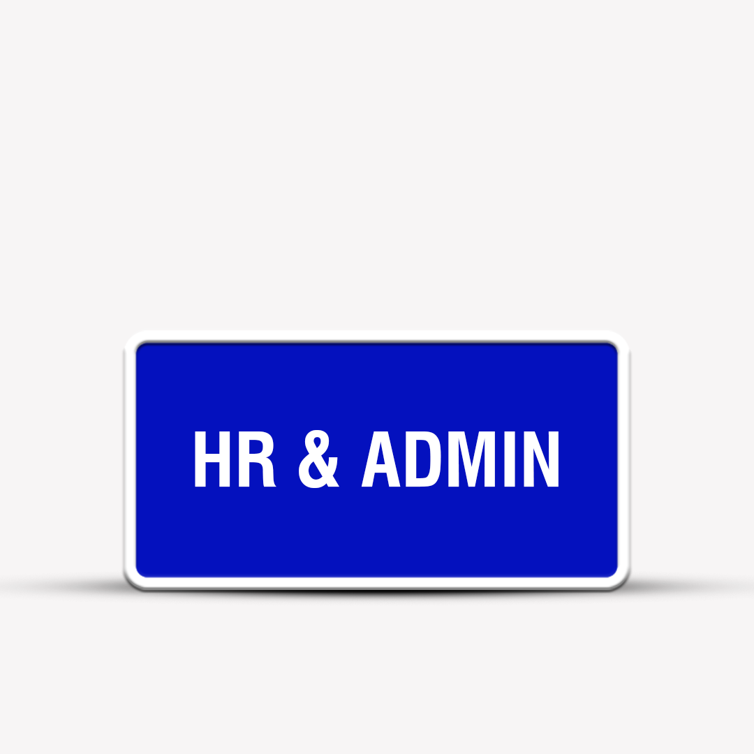 HR & Admin - Office Signage - Office & Business Signs