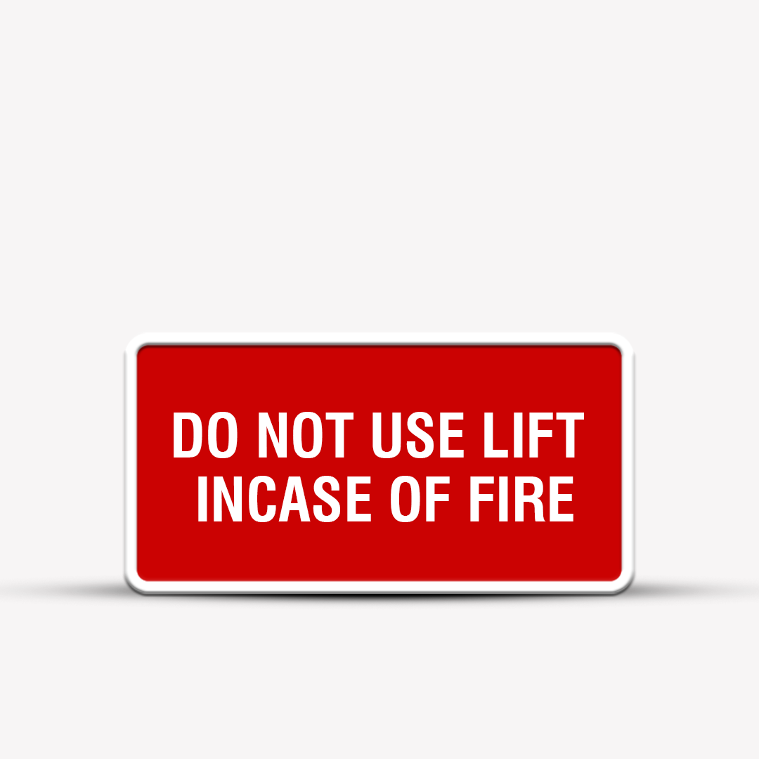 Do Not Use Lift - Caution Sign - Warning & Safety Signs