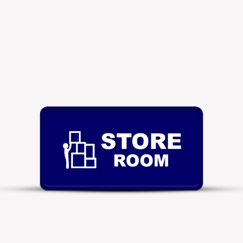 Store Room Indoor Hotel Sign - Signage for Restaurants