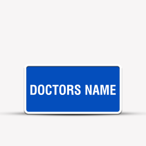 Doctors Name Hospital Signage - Healthcare Signs