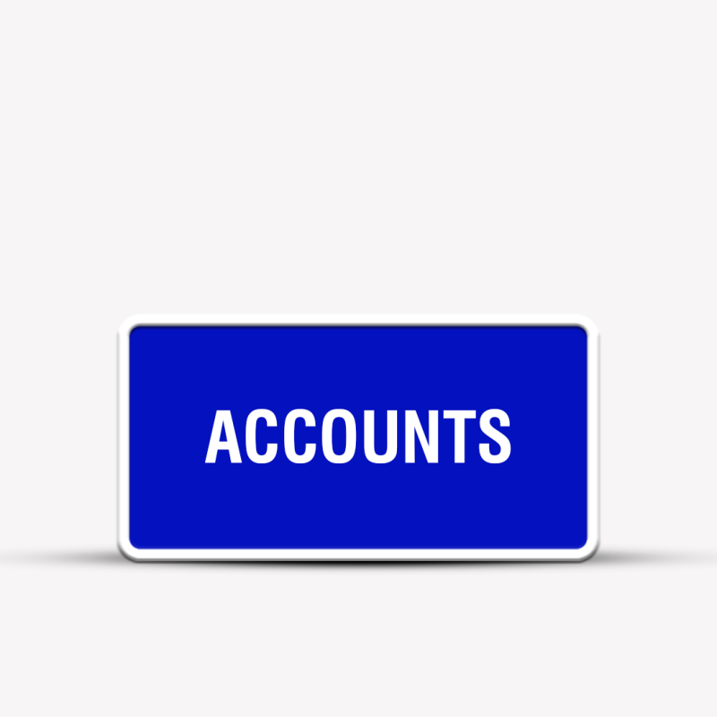 Accounts - Office Signage - Office & Business Signs