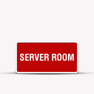 Server Room Office Signage - Office & Business Signs