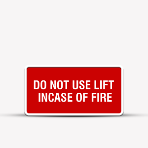 Do Not Use Lift Caution Sign - Warning & Safety Signs