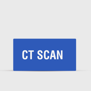 CT Scan Hospital Signage - Healthcare Signs