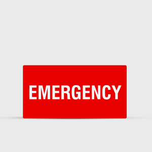 Emergency Hospital Signage - Healthcare Signs
