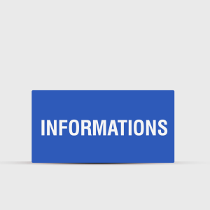 Informations Medical Office Signage - Healthcare Signs