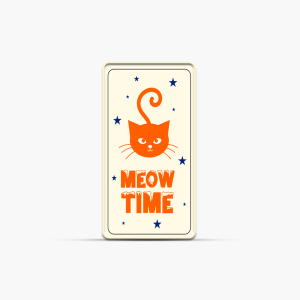 Meow Time Cat on Premises Sign  - Custom Pet Signs