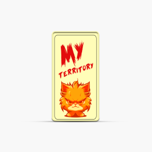 My Territory Cat on Premises Sign - Custom Pet Signs