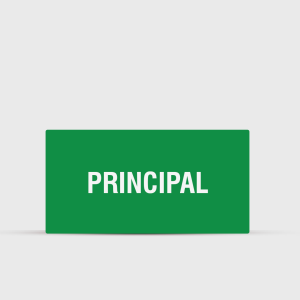 Principal Indoor Sign - Campus Directional Signs