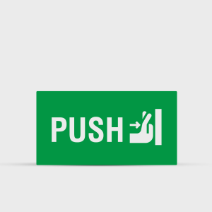 Push Door Sign - Office & Business Signs