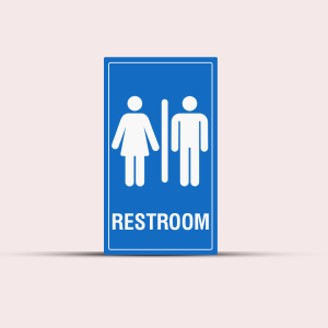 Restroom Indoor Hotel Sign - Signage for Restaurants