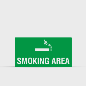 Smoking Area General Signage - Office & Business Signs