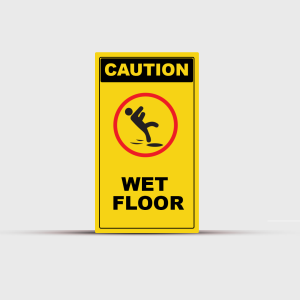 Wet Floor Caution Sign - Warning & Safety Signs